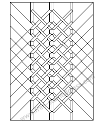 stained glass panel patterns