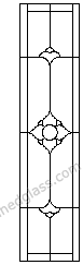 stained glass bi fold doors patterns