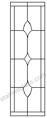 custom stained glass doors patterns