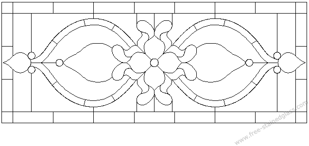  church stained glass window pattern